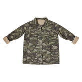 Camo Embroidered Shacket